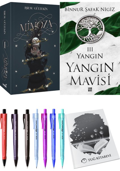Yangın Mavisi 3 Yangın Binnur Şafak Nigiz ve Mimoza Işılsu Gültekin 2li Set