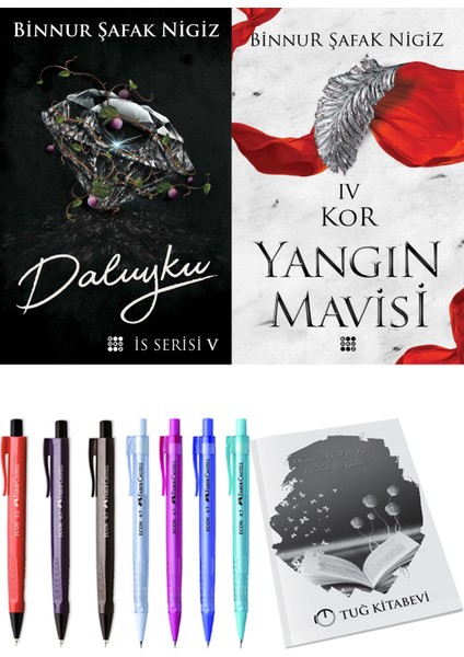 Yangın Mavisi 4 Kor Binnur Şafak Nigiz ve Dokuz Yayınları Is Serisi 5 Daluyku Binnur Şafak Nigiz