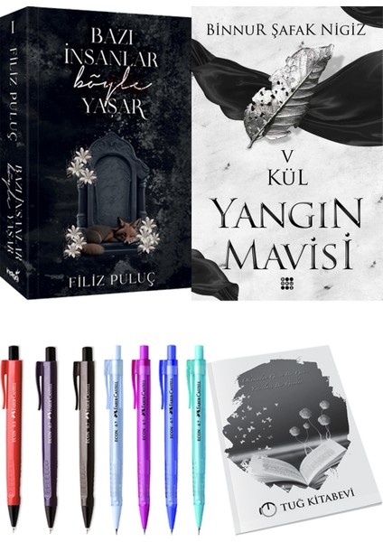 Yangın Mavisi 5 Kül Binnur Şafak Nigiz ve Bazı Insanlar Böyle Yaşar 1 Filiz Puluç 2li Set