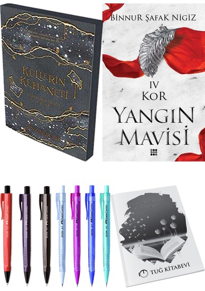 Yangın Mavisi 4 Kor Binnur Şafak Nigiz ve Küllerin Kehaneti 3 Sena Nur Işık 2li Set