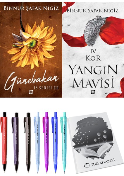 Yangın Mavisi 4 Kor Binnur Şafak Nigiz ve Dokuz Yayınları Is Serisi 3 Günebakan Binnur Şafak Nigiz