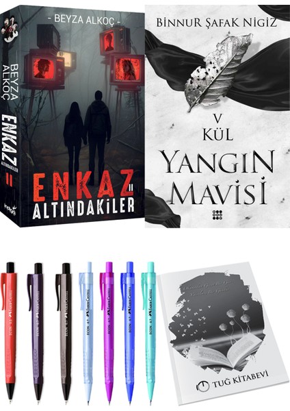Yangın Mavisi 5 Kül Binnur Şafak Nigiz ve Enkaz Altındakiler 2 Beyza Alkoç 2li Set