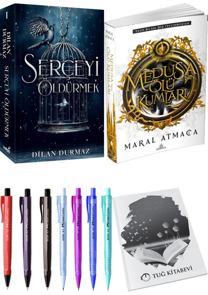 Medusanın Ölü Kumları 1 Maral Atmaca ve Serçeyi Öldürmek Dilan Durmaz 2li Set