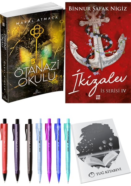 Is Serisi 4 Ikizalev Binnur Şafak Nigiz ve Ephesus Yayınları Ötanazi Okulu 3 Maral Atmaca 2li Set