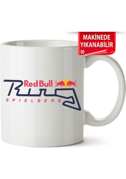 Çakılap Redbull Racing Baskıpı Porselen Kupa Bardak