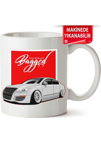 Çakılap Vw Passat B6 Baskıpı Porselen Kupa Bardak