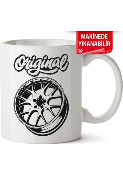 Çakılap Bbs Baskılı Porselen Kupa Bardak