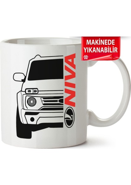 Çakılap Lada Liva Baskıpı Porselen Kupa Bardak (Kp-Otmbl-Ld)