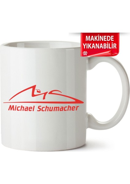 Çakılap Formula1 Baskılı Porselen Kupa Bardak (Kp-Otmbl-Dgr)