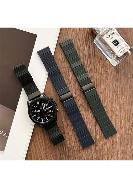 Huawei Gt2/gt3 Için Uygun Karbon Fiber Desenli Saat Kayışı, Kayış Arayüzü Genişliği 20MM (Yurt Dışından)