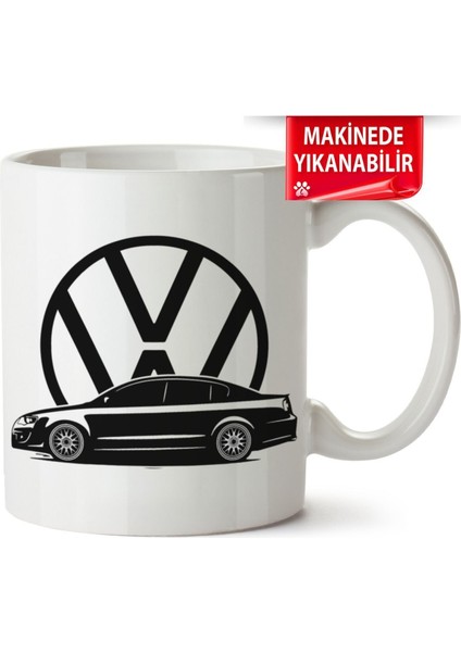 Çakılap Vw Passat B6 Baskıpı Porselen Kupa Bardak