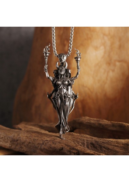 AL19718-GÜMÜŞ Kişilik Vintage Gotik Çarmıha Gerilme Kafatası Çapraz Kolye Kolye Erkekler Için Parti Trendi Punk Takı Hediye (Yurt Dışından)