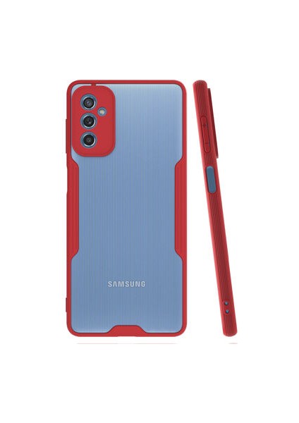 Samsung Galaxy M52 Kamera Korumalı ve Şık Tasarımlı Parfe Premium Silikon Kılıf
