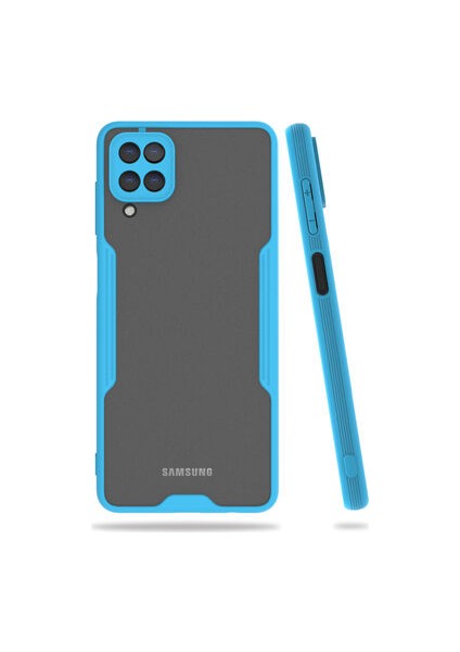 Samsung Galaxy M12 Kamera Korumalı ve Şık Tasarımlı Parfe Premium Silikon Kılıf