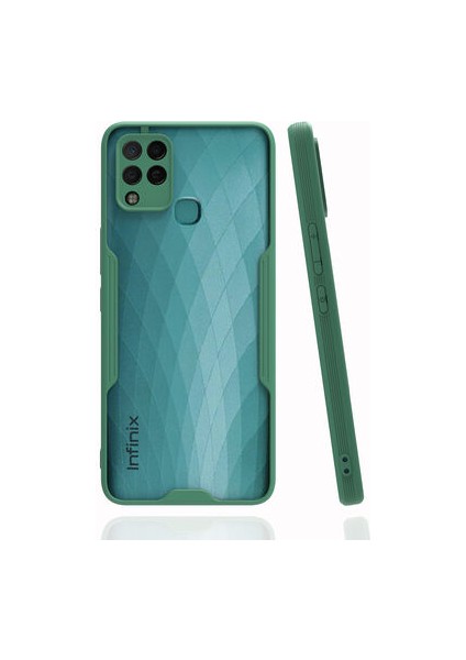 Infinix Hot 10T Kamera Korumalı ve Şık Tasarımlı Parfe Premium Silikon Kılıf