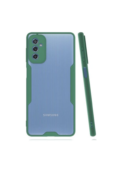 Samsung Galaxy M52 Kamera Korumalı ve Şık Tasarımlı Parfe Premium Silikon Kılıf