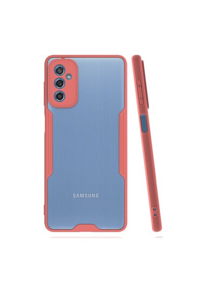 Samsung Galaxy M52 Kamera Korumalı ve Şık Tasarımlı Parfe Premium Silikon Kılıf