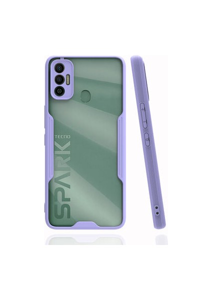 Tecno Spark 7t Kamera Korumalı ve Şık Tasarımlı Parfe Premium Silikon Kılıf