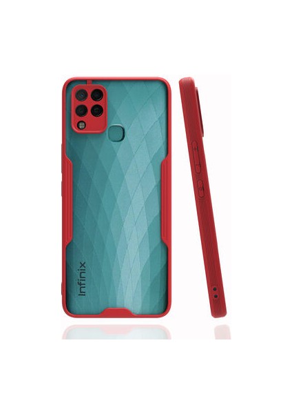 Infinix Hot 10T Kamera Korumalı ve Şık Tasarımlı Parfe Premium Silikon Kılıf