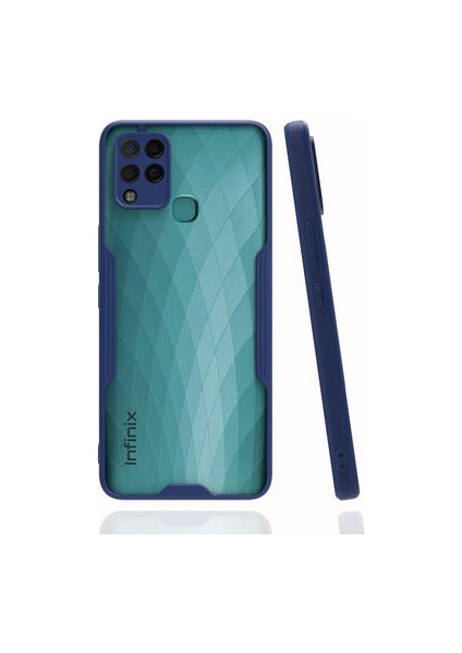Infinix Hot 10T Kamera Korumalı ve Şık Tasarımlı Parfe Premium Silikon Kılıf