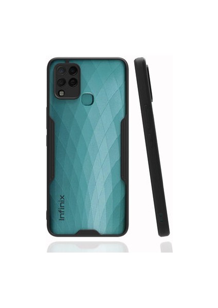 Infinix Hot 10T Kamera Korumalı ve Şık Tasarımlı Parfe Premium Silikon Kılıf
