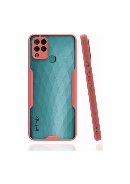 Infinix Hot 10T Kamera Korumalı ve Şık Tasarımlı Parfe Premium Silikon Kılıf