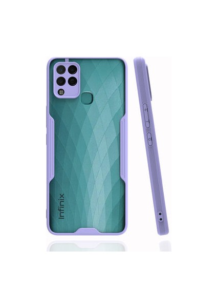 Infinix Hot 10T Kamera Korumalı ve Şık Tasarımlı Parfe Premium Silikon Kılıf