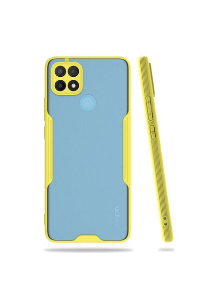 Oppo A15 Kamera Korumalı ve Şık Tasarımlı Parfe Premium Silikon Kılıf