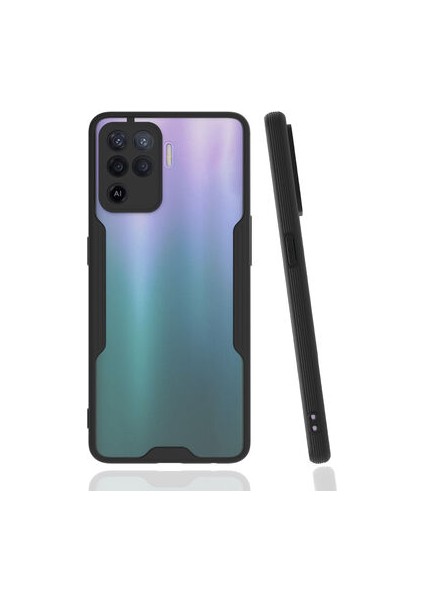 Oppo Reno 5 Lite Kamera Korumalı ve Şık Tasarımlı Parfe Premium Silikon Kılıf