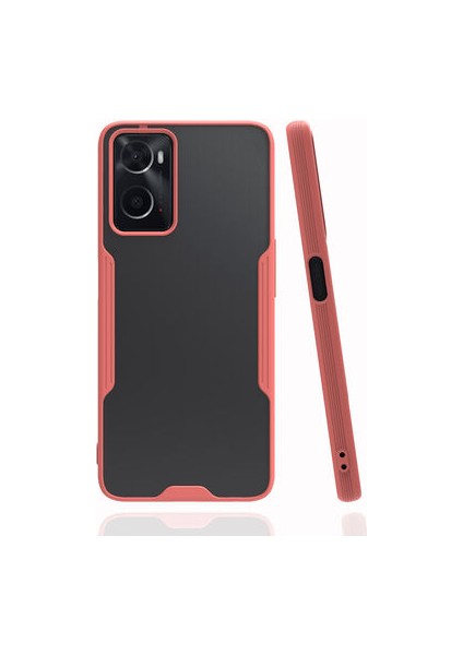 Oppo A96 4g Kamera Korumalı ve Şık Tasarımlı Parfe Premium Silikon Kılıf