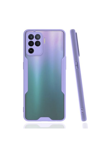Oppo Reno 5 Lite Kamera Korumalı ve Şık Tasarımlı Parfe Premium Silikon Kılıf