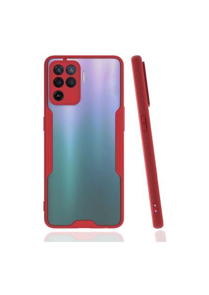 Oppo Reno 5 Lite Kamera Korumalı ve Şık Tasarımlı Parfe Premium Silikon Kılıf