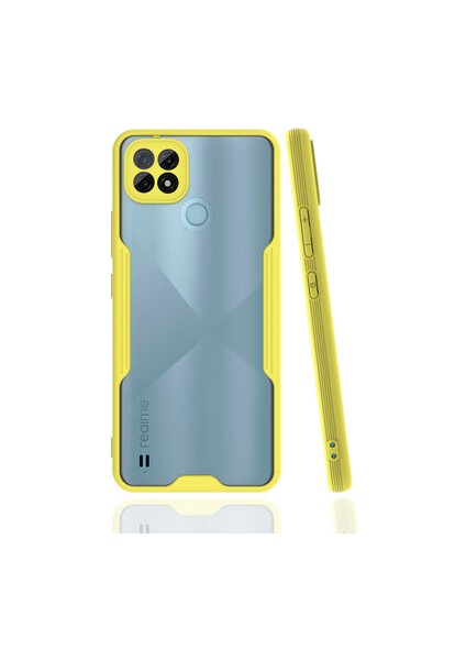 Realme C21 Kamera Korumalı ve Şık Tasarımlı Parfe Premium Silikon Kılıf
