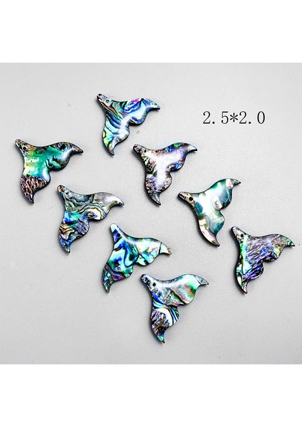 No.5 Boyutu 5 Adet Doğal Abalone Kabuk Balık Kuyruğu Kolye Charms Inci Kabuk Dıy Takı Yapımı Için 25*20MM Balık Kuyruğu Deniz Kabuğu Hediye (Yurt Dışından) fiyatları