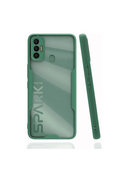 Tecno Spark 7t Kamera Korumalı ve Şık Tasarımlı Parfe Premium Silikon Kılıf