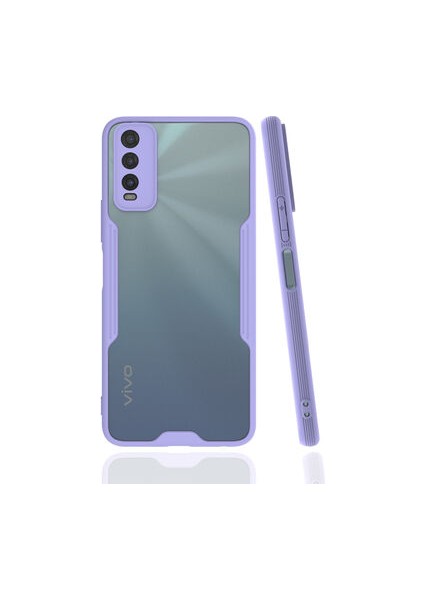Vivo Y11S Kamera Korumalı ve Şık Tasarımlı Parfe Premium Silikon Kılıf