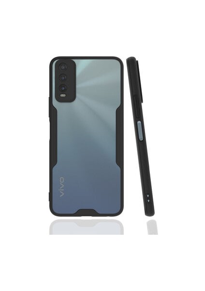 Vivo Y20S Kamera Korumalı ve Şık Tasarımlı Parfe Premium Silikon Kılıf