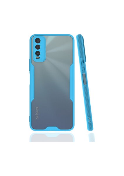 Vivo Y20S Kamera Korumalı ve Şık Tasarımlı Parfe Premium Silikon Kılıf