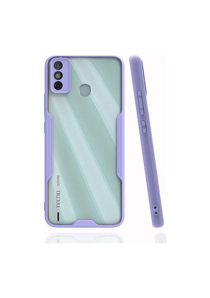 Tecno Spark 6 Go Kamera Korumalı ve Şık Tasarımlı Parfe Premium Silikon Kılıf