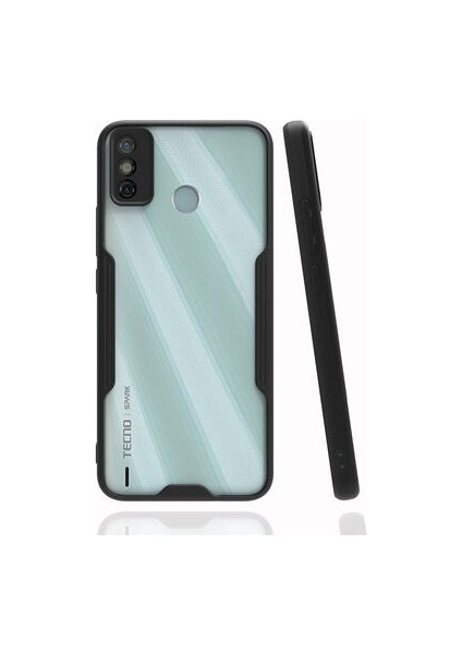 Tecno Spark 6 Go Kamera Korumalı ve Şık Tasarımlı Parfe Premium Silikon Kılıf