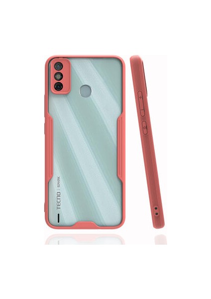 Tecno Spark 6 Go Kamera Korumalı ve Şık Tasarımlı Parfe Premium Silikon Kılıf