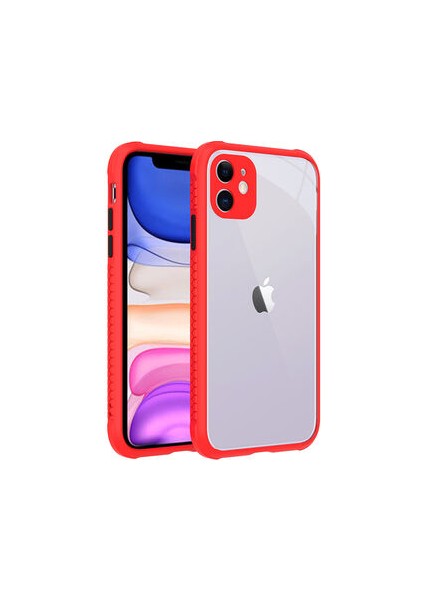 iPhone 11 Kamera Korumalı ve Şık Tasarımlı Kaff Premium Sert Silikon Kılıf