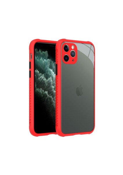 iPhone 11 Pro Kamera Korumalı ve Şık Tasarımlı Kaff Premium Sert Silikon Kılıf