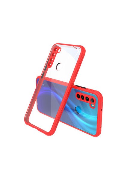 Redmi Note 8 Kamera Korumalı ve Şık Tasarımlı Kaff Premium Sert Silikon Kılıf