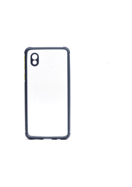 Samsung Galaxy A01 Core Kamera Korumalı ve Şık Tasarımlı Kaff Premium Sert Silikon Kılıf