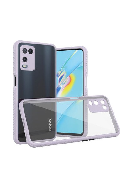 Oppo A54 4g Kamera Korumalı ve Şık Tasarımlı Kaff Premium Sert Silikon Kılıf