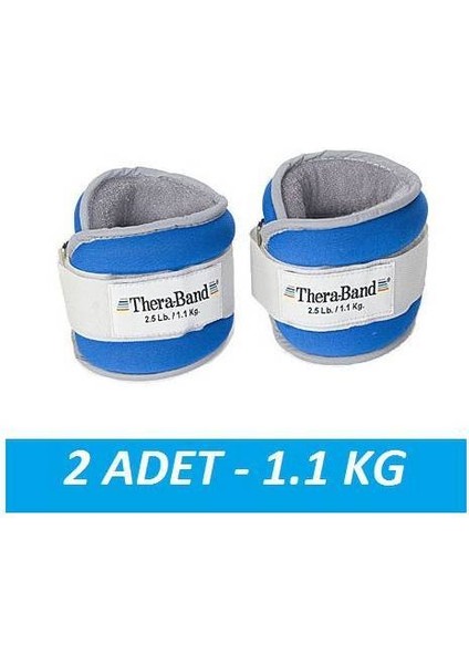 Thera-Band El ve Ayak Ağırlığı Mavi 1.1 Kilo