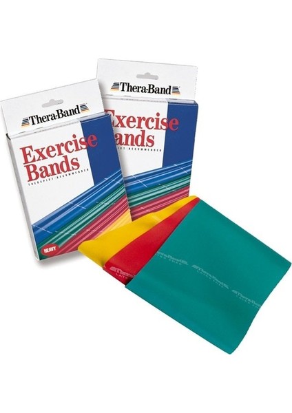 Thera-Band Egzersiz ve Pilates Bandı 1 Ten - Ekstra Hafif