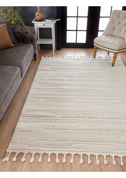 Quincey Serisi Bukleli Salon-Oturma Odası-Mutfak-Çocuk Odası Halısı