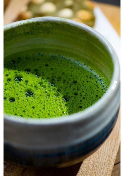 Ceremonial Matcha Çayı Japon Yeşil Çay Tozu Üst Kalite 50 gr